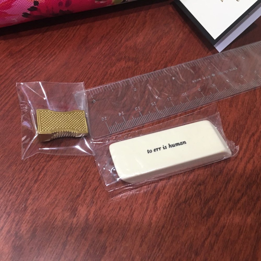 Kate Spade Dahlia Pencil Case - NWT - Picture 6 of 8